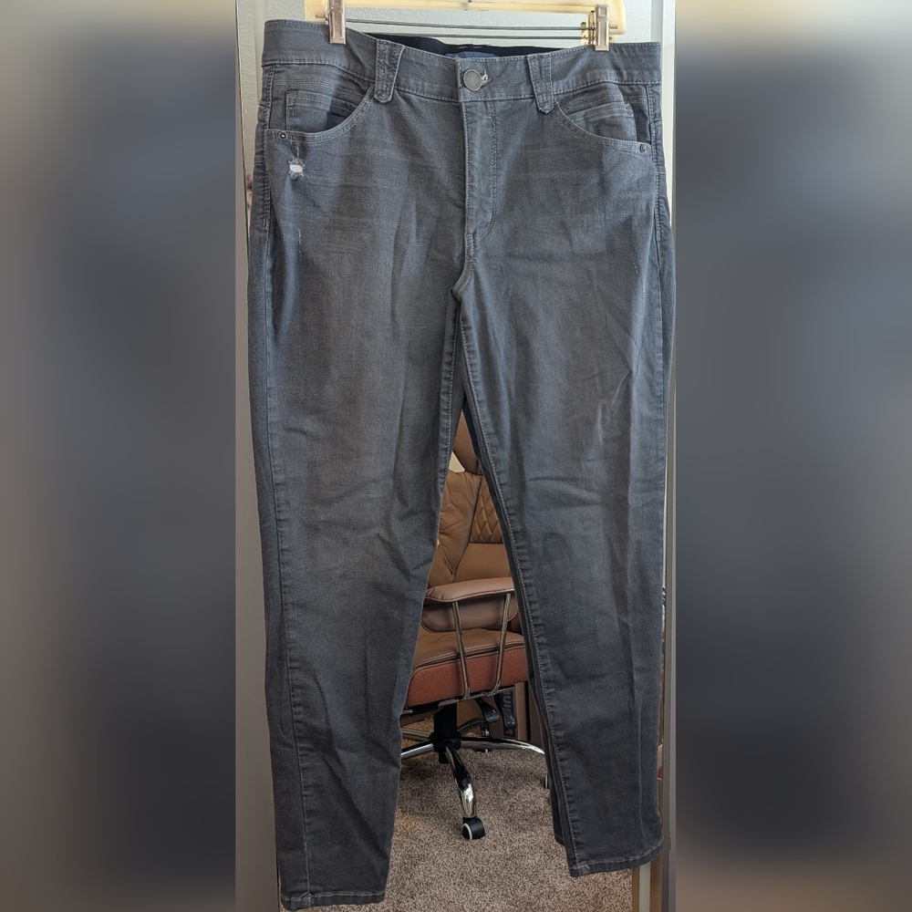 Democracy Charcoal Gray Skinny Jeans